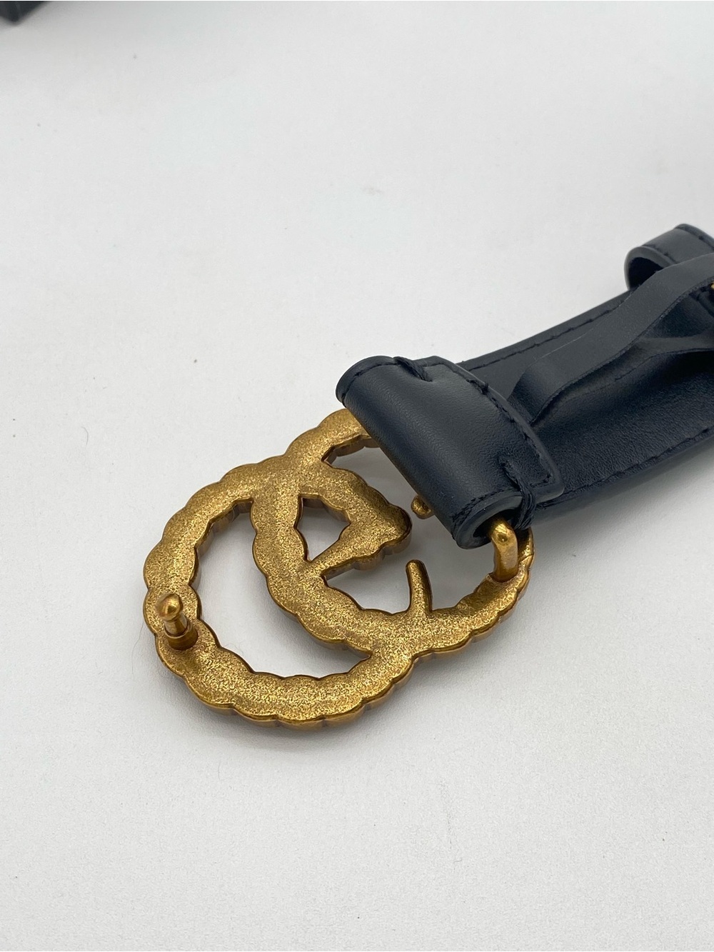 Gucci Pearl GG Leather Belt- 110CM/XL - Picture 14 of 16